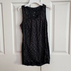 Women's black tank top